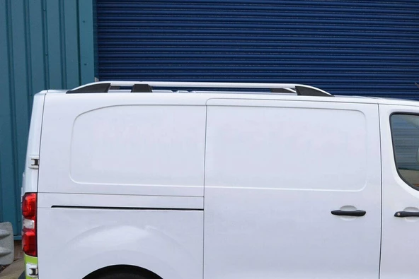 Citroen Jumpy 3 Elegance Tavan Çıtası Alüminyum Uzun Şase Camsız Van 2017 ve Sonrası - 2