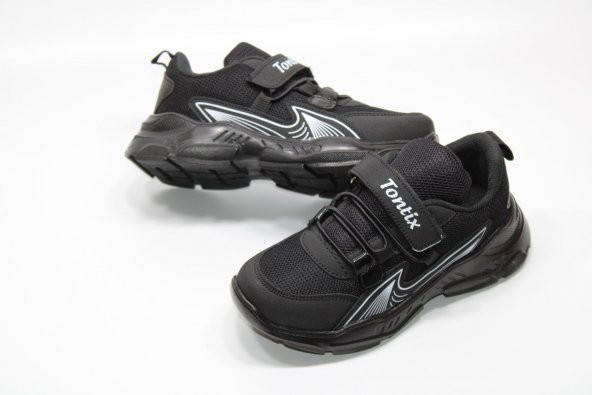 CASSO ÇOÇUK ORTOPEDİK HAFİF TABAN CIRTLI KOLAY GİYİM GÜNLÜK SPOR AYAKKABI - 3