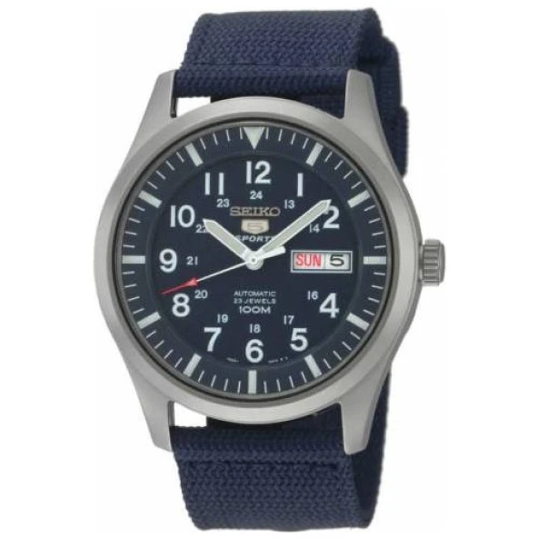 Seiko 5 Japan Snzg11j1 Otomatik Nato Lacivert 10 Atm 42 Mm Erkek Kol Saati