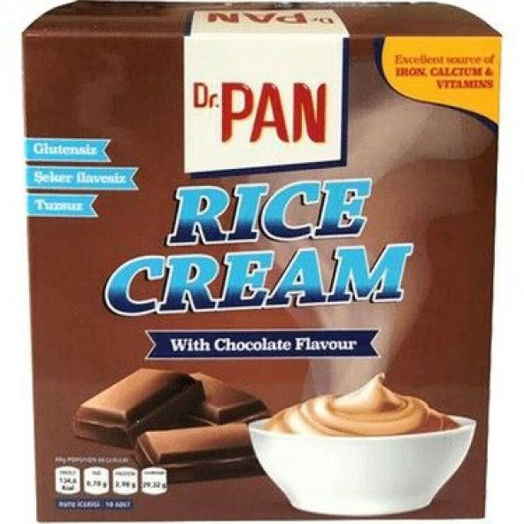 Dr. Pan Rice Cream Çikolata 400 gr