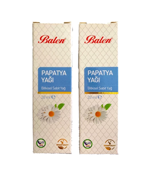 BLN PAPATYA YAĞI (Maserasyon) 20 ML 2 adet