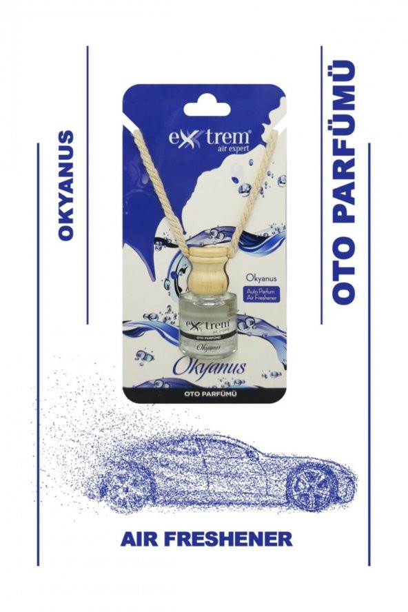 Extrem Okyanus Oto Parfümü 3 Adet x 8ml - 2