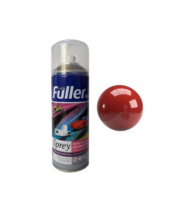 Sprey Boya Metalik Kırmızı 400 Ml Metalik Kırmızı Opak Renkler