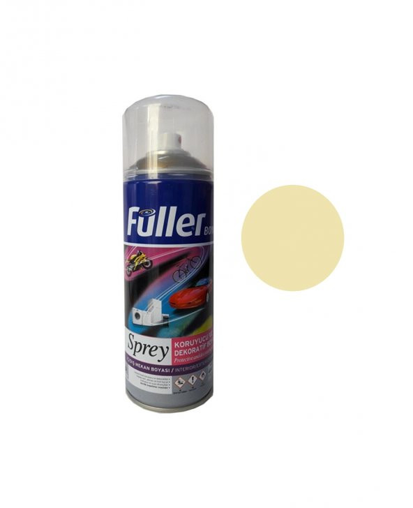 Sprey Boya Açık Krem 400 Ml Ral 1015 Açık Krem Opak Renkler