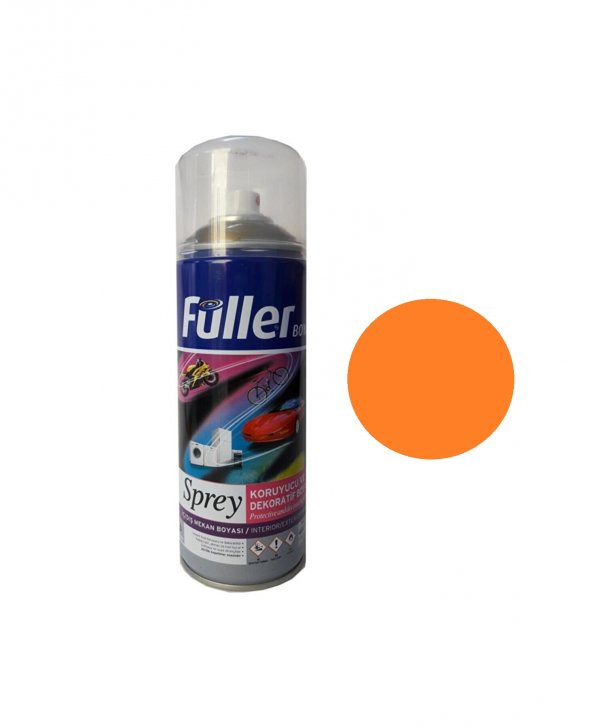 Sprey Boya Turuncu 400 Ml Turuncu Ral 2004 Opak Renkler