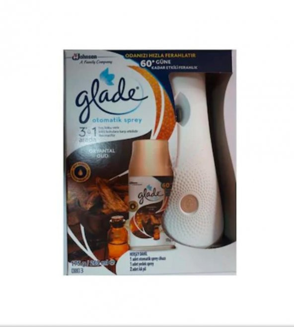 Glade Otomatik Sprey Sistem + Yedek Oryantal Oud 269 ML