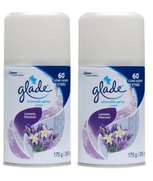 Glade Otomatik Sprey Oda Kokusu Yedek Lavanta Ferahlığı 2 X 269 ml