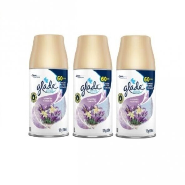 Glade Oda Kokusu x Yedek Sprey  Lavanta Ferahlığı 3 x 269 Ml