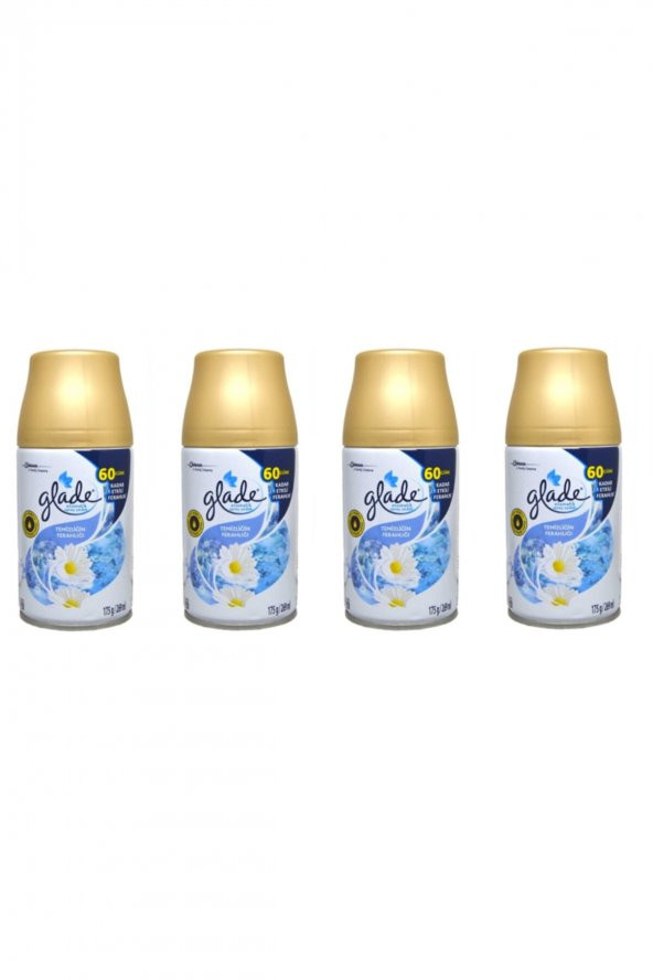 Yedek Sprey Oda Kokusu Temizliğin Ferahlığı 269 Ml X 4 Adet