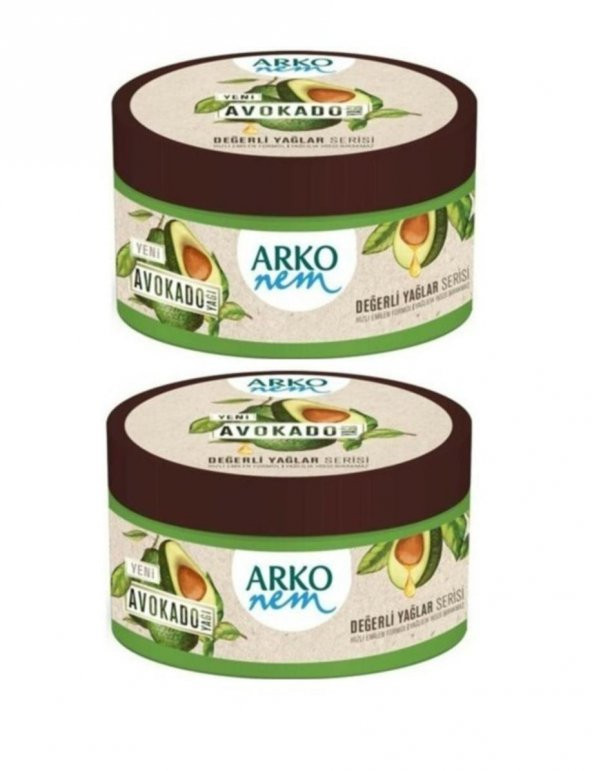 Arko Krem Nem Yeni Avokado Yağı 2 Adet X 250ml