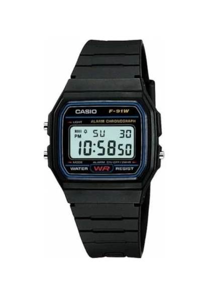 Casio F-91W-1DG Digital Erkek Kol Saati