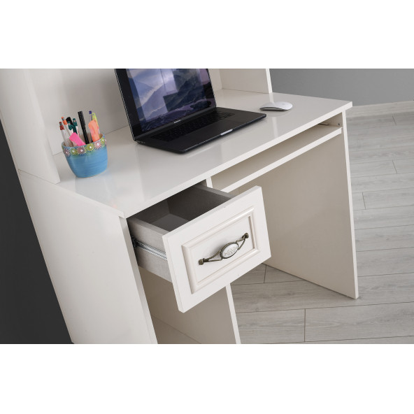 MODERN ÇEKMECELİ KİTAPLIKLI ÇALIŞMA MASASI - 2