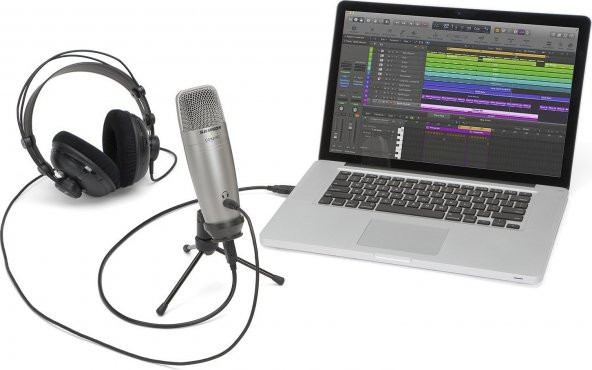 Samson C01U Pro Usb Studio Condenser Microphone Mikrofon - 3