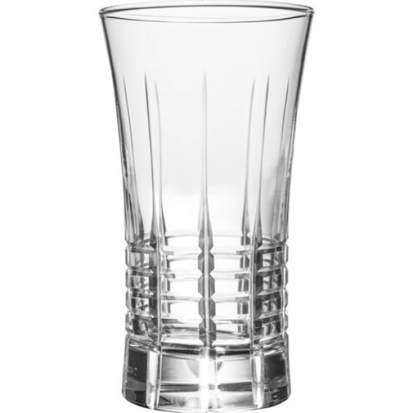 Kcd Helen Sade Kesme El Dekor Yaldızlı 6 Adet Desenli Su ve Meşrubat Bardak Takımı - Resim 2