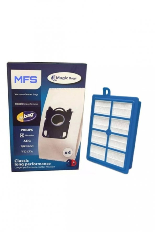 Philips FC 9078 Uyumlu Toz Torbası ve Hepa Filtre Seti