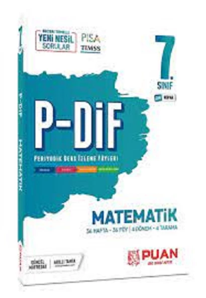 Puan Yayınları 7. Sınıf Matematik Pdif Konu Anlatım Föyleri (497227493)