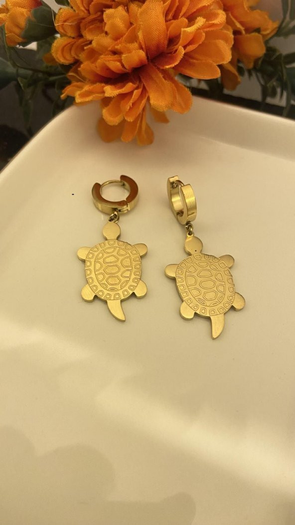 Aksesuar Çarşısı Kaplunbağa Küpe ürün görseli