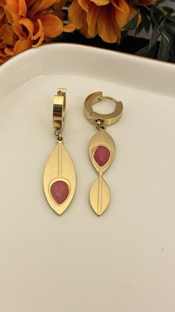 Aksesuar Çarşısı Vintage Model Çift Balık Küpe - 2