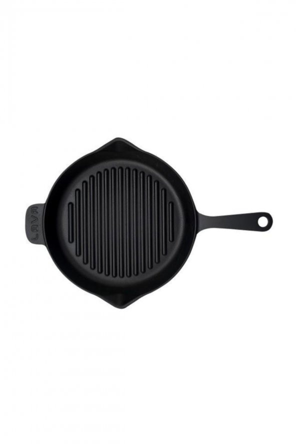 Lava Yuvarlak Izgara Tava Çap 28 Cm