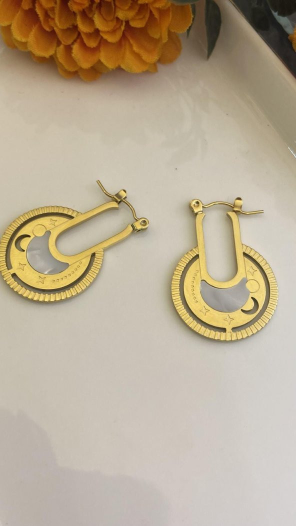 Aksesuar Çarşısı Lazer Kesim Küpe - 3