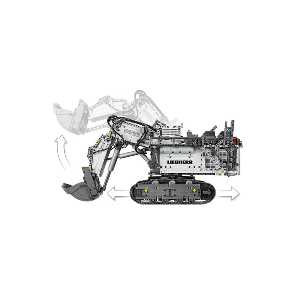 LEGO Technic 42100 Liebherr R 9800 Ekskavatör - 6