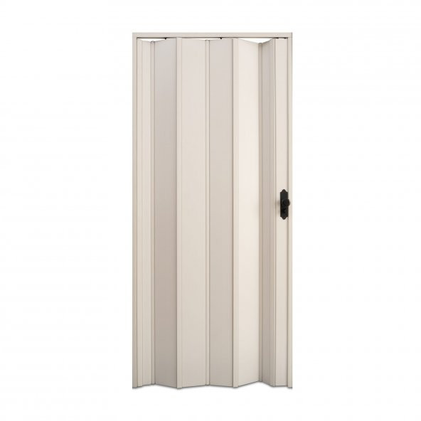 Faran Dekorasyon 72 x 215 Beyaz Renk Camsız Pvc Akordiyon Katlanır Kapı - FRNAKMODEL-03 - 2