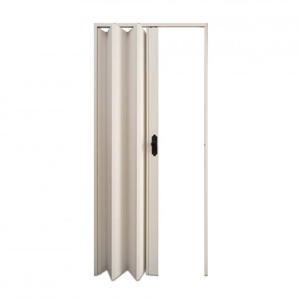 Faran Dekorasyon 72 x 215 Beyaz Renk Camsız Pvc Akordiyon Katlanır Kapı - FRNAKMODEL-03 - 3