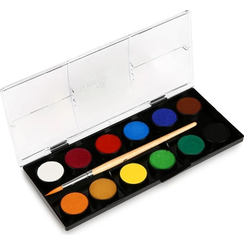 Faber Castell Suluboya 12 Renk - Resim 4