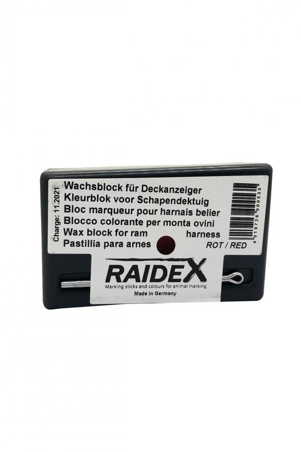 Raidex Koç Aşım Kemer Boyası - Kırmızı - 2
