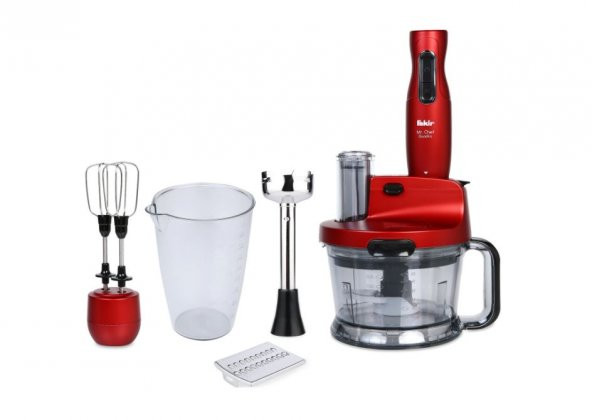Fakir Mr Chef Quadro 1000 W Mikser & Blender Seti