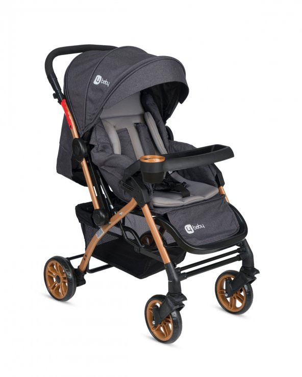 4 Baby AB440 Active Travel Sistem Bebek Arabası / Gold Antrasit - 2