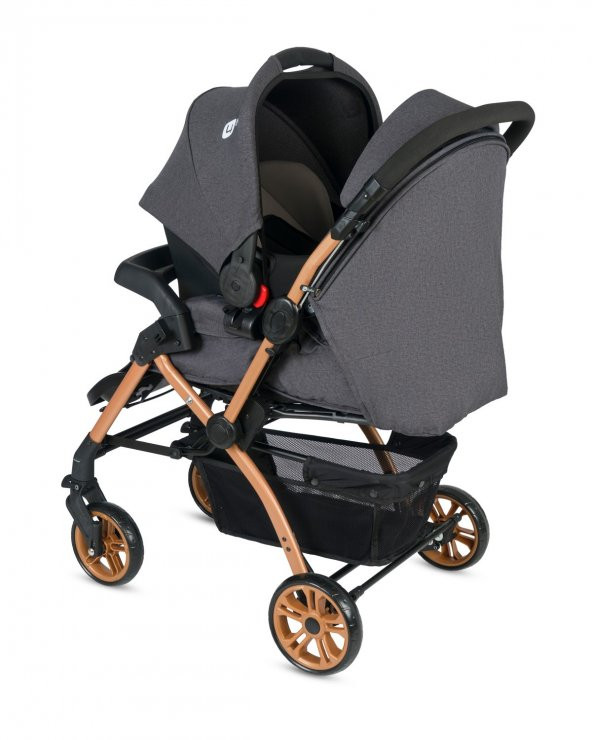 4 Baby AB440 Active Travel Sistem Bebek Arabası / Gold Antrasit - 3