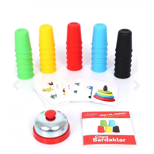 Kiki Çılgın Bardaklar Zeka Oyunu - 3