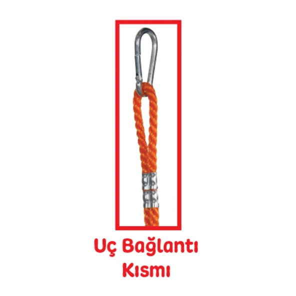 Pilsan Büyük Salıncak Kırmızı - 3