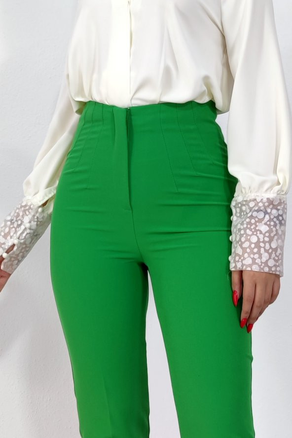 ZR MODEL ÖN ARKA PENSLİ KALEM PANTOLON
