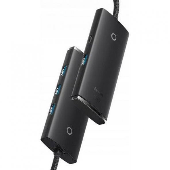 Baseus 4in1 USB Çoğaltıcı 4 Portlu USB To USB 3.0 Hub Adaptör Çoklayıcı 25CM 5gbps Iletim