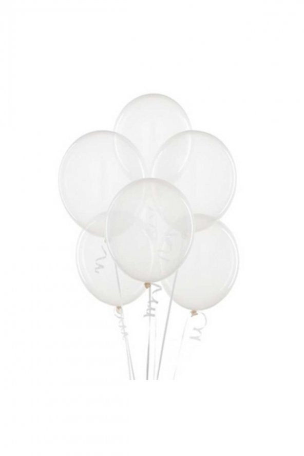 Samur Beyaz Balon 100 Adet