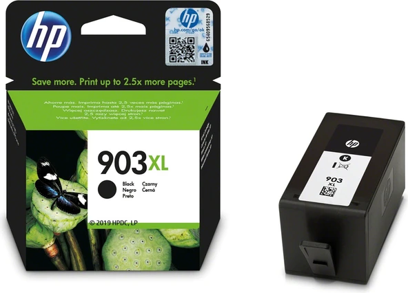 HP 903XL Siyah Mürekkep Kartuş T6M15AE ürün görseli
