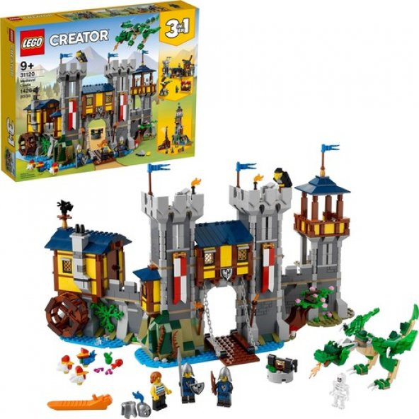 LEGO Creator 31120  Ortaçağ Kalesi (1426 Parça)