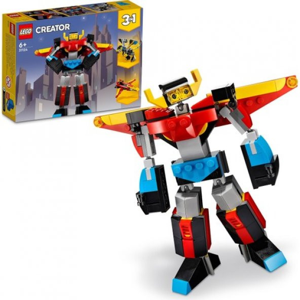 LEGO Creator 31124 Süper Robot (159 Parça)