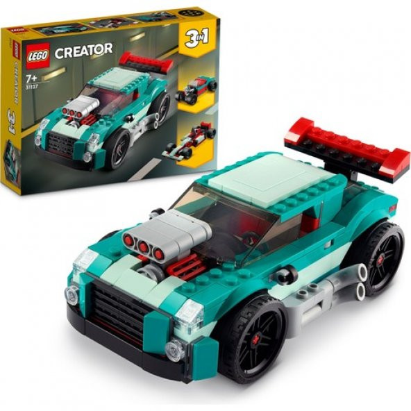 LEGO Creator 31127 Sokak Yarışçısı (258 Parça)