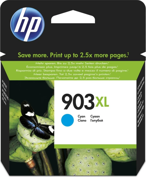 HP Orijinal 903Xl Mürekkep Kartuşu Mavi (T6M03AE)