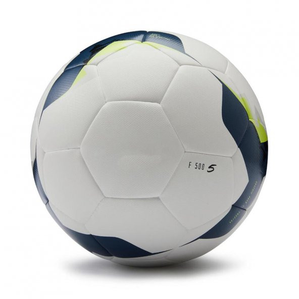 Kipsta Hibrit Futbol Topu F500 Dikişli FIFA BASIC Onaylı 5 Numara 445 Gr Beyaz - 2