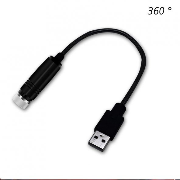 Usb li gece lambası Tavan Led Aydınlatma Kırmızı - 2