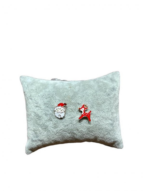 Çocuk Noel Baba figürlü  Küpe