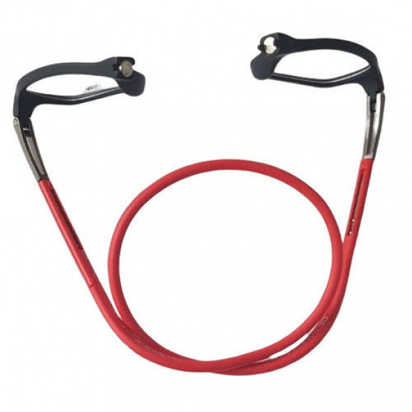 Mıknatıslı Okuma Gözlüğü Siyah Sapı Kırmızı - 4