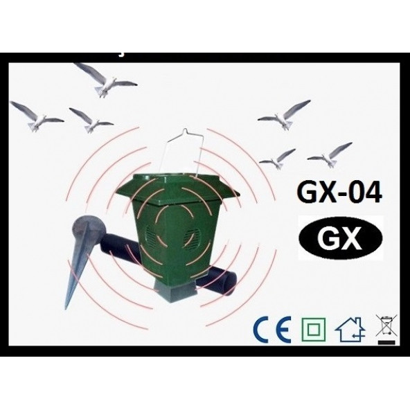 GX-04 Güneş Enerjili Solar Kuş Kovucu