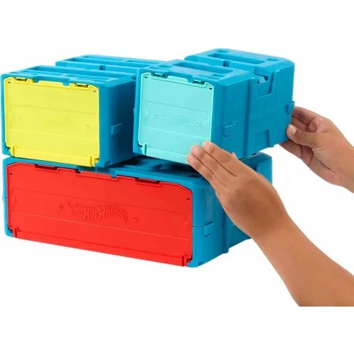 Hot Wheels Track Builder Alev Temalı Akrabasİ Set HMC04 Lisanslı - Resim 5