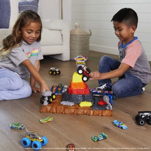 Hot Wheels Monster Trucks Muhteşem Çarpışma Arenası HNB96 - 3