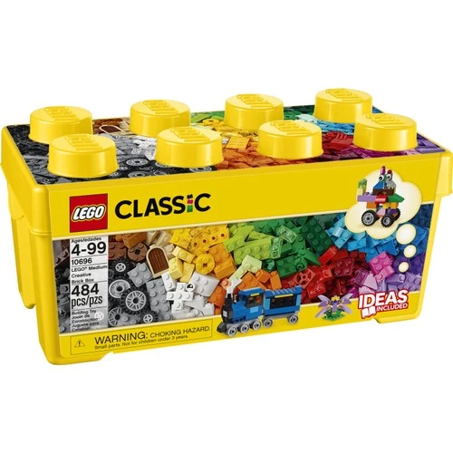 LEGO Classic 10696 Orta Boy Yaratıcı Yapım Kutusu (484 Parça)